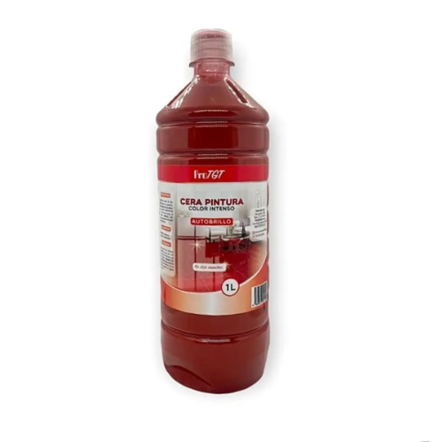 CERA PINTURA ROJA 1LTS
