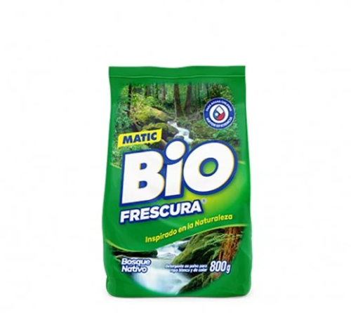 DETERGENTE BIO POLVO SABOR EL BOSQUE 800
