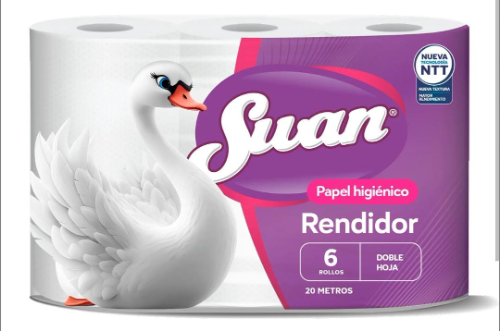 SUAN DOBLE HOJA 6 ROLLOS  20 M