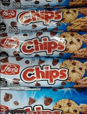 GALLETAS CHIPS FRUNA