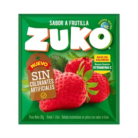 JUGO ZUKO EN POLVO SABOR 15GR