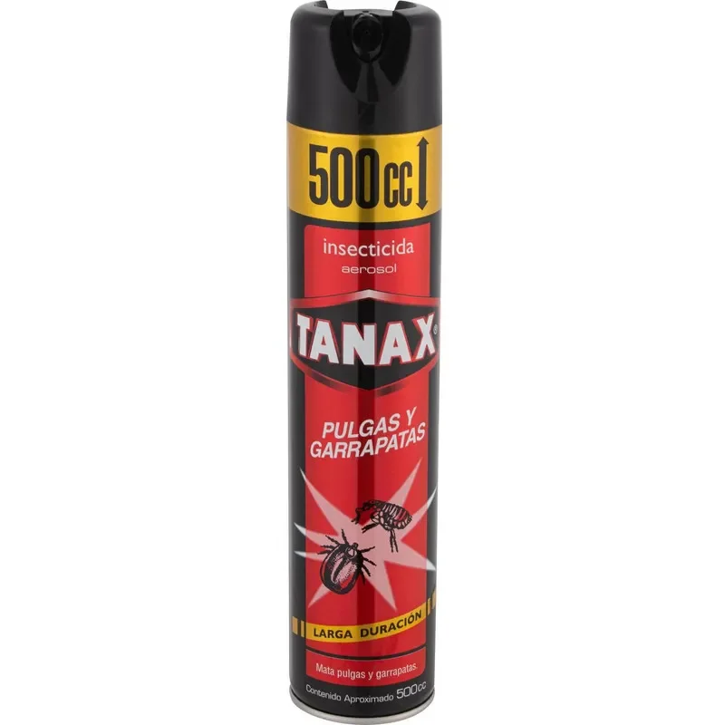 INSECTICIDA TANAX PULGAS Y GARRAPATAS 500CC