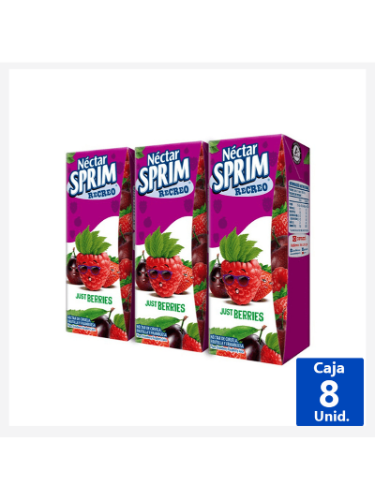 NECTAR SPRIM BERRIES 190ML
