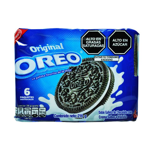 PAQUETES  DE 6  OREO