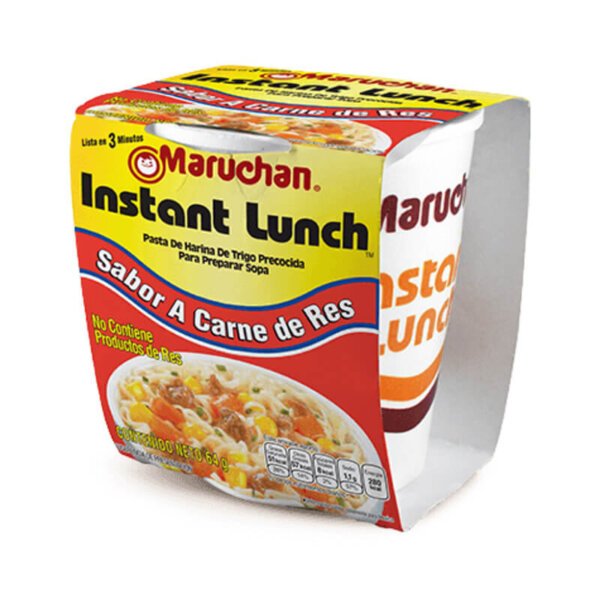 SOPA INSTANTÁNEA MARUCHAN CARNE ASADA  64G