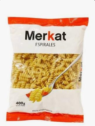 FIDEO ESPIRALES MERKAT 400 GR