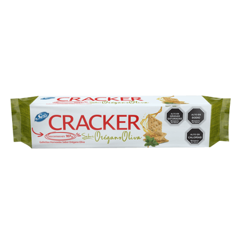 GALLETA CRACKER OREGANO OLIVA 90GR SELZ