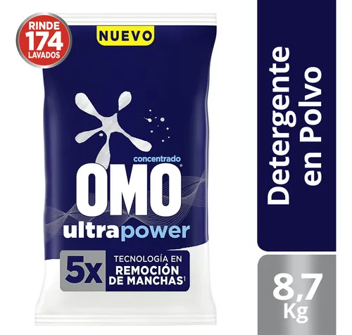 DETERGENTE OMO ULTRA POWER  800GR