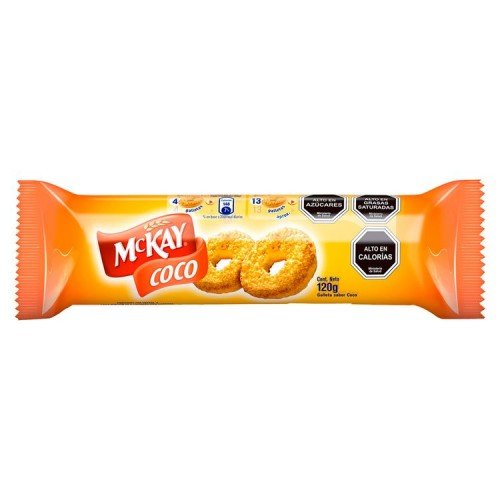 GALLETAS MCKAY SABOR COCO 120GRS