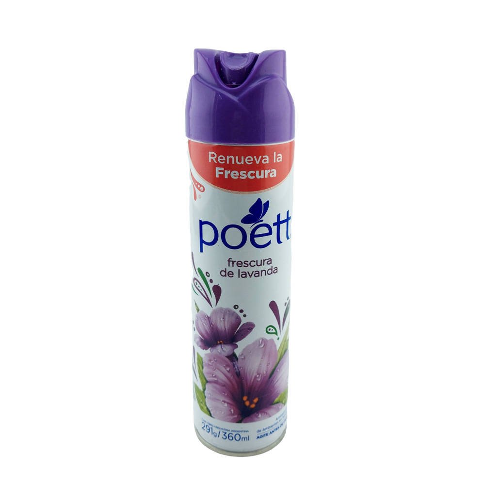 DESODORANTE AMBIENTAL POET AROMA LAVANDA 360CC