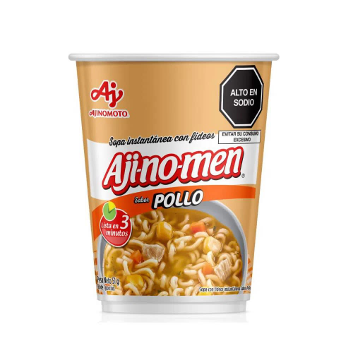 SOPA AJINOMEN VASO POLLO 51GR