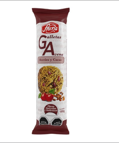 GALLETAS AVENA  BARRIES Y CACAO 180 G