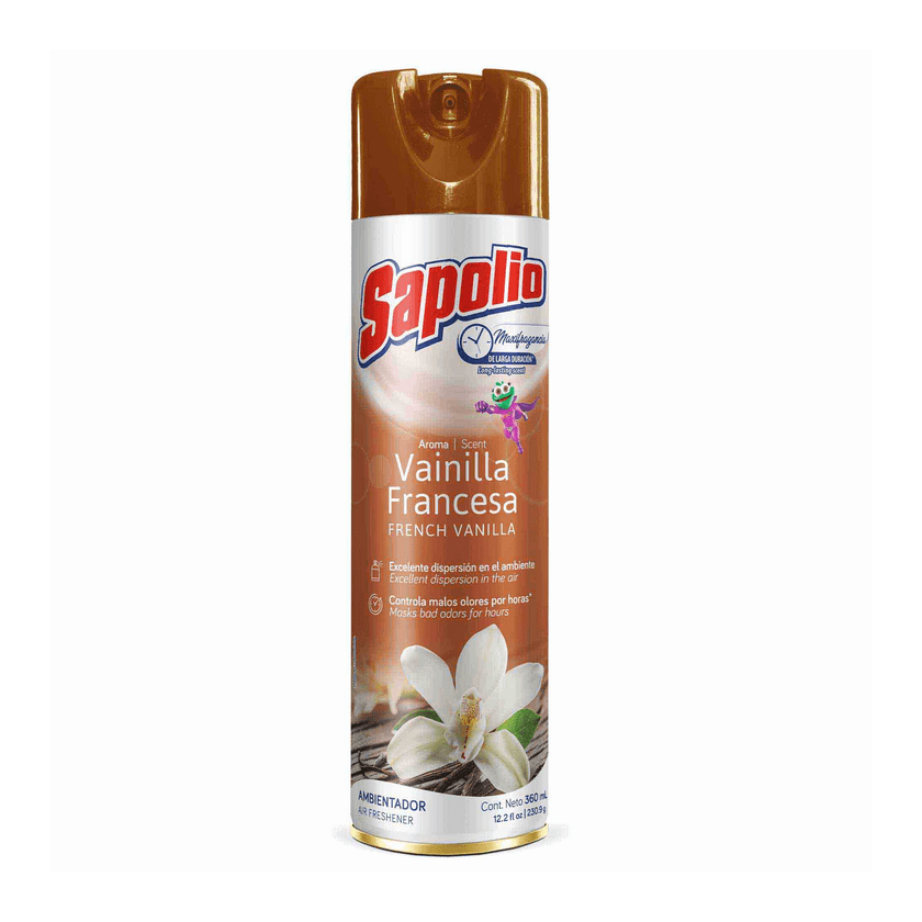 DESODORANTE AMBIENTAL SAPOLIO AROMA VAINILLA FRANCESA 360CC