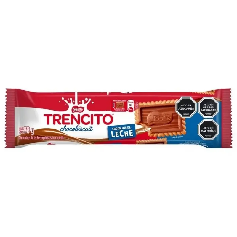 TRENCITO CHOCOLATE Y VAINILLA 78G