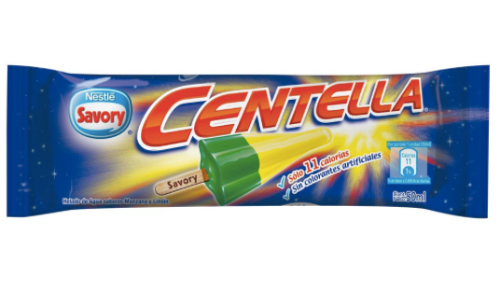 SAVORY HELADO CENTELLA 52GR 3X1100