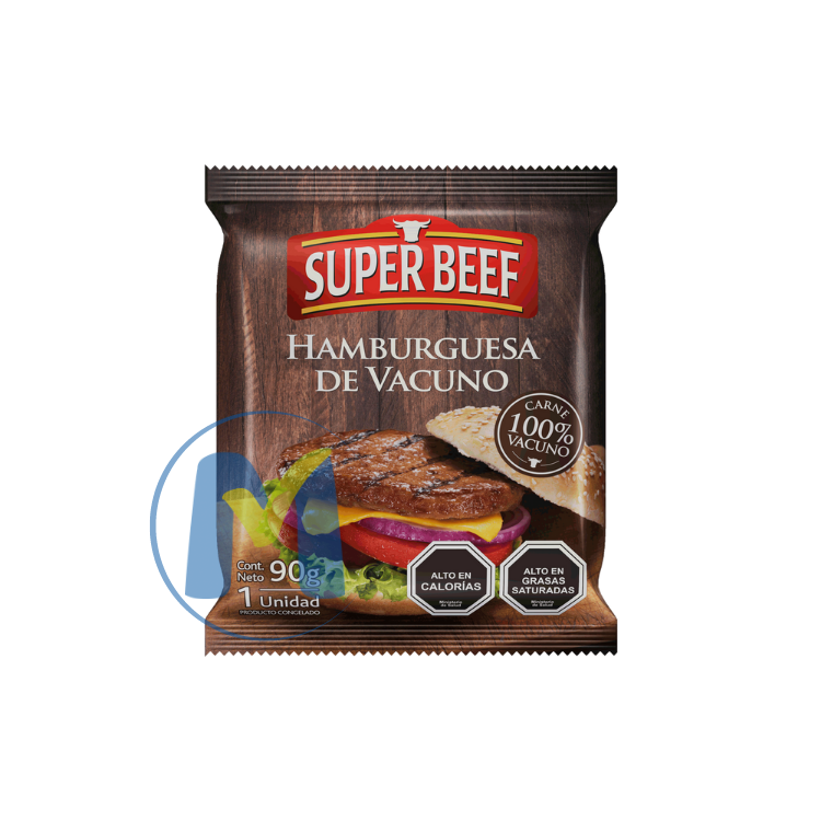 HAMBURGUESA SUPER BEEF 100GR