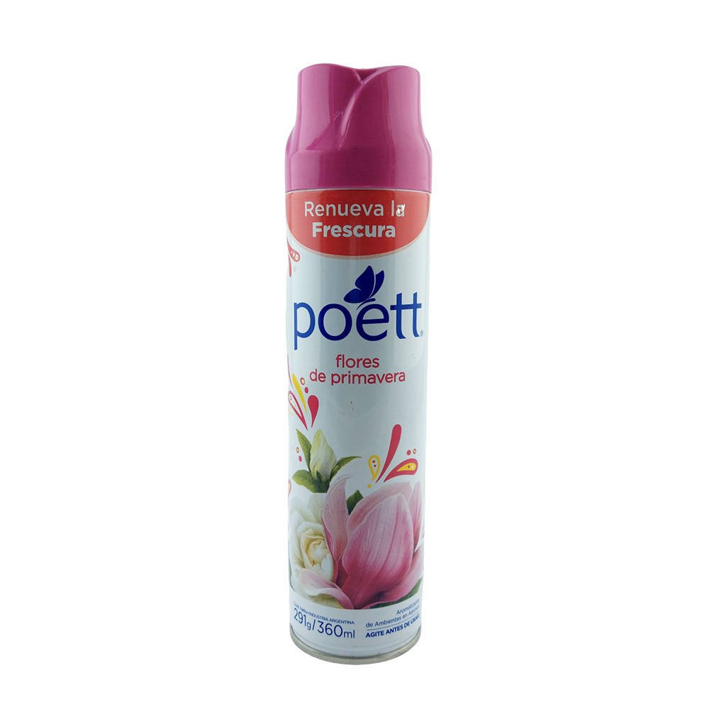 DESODORANTE AMBIENTAL POET AROMA FLORES DE PRIMAVERA 360CC