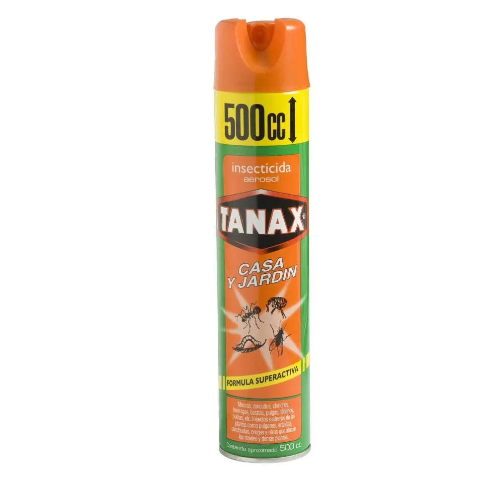 INSECTICIDA TANAX CASA Y JARDIN 500CC