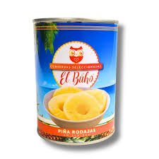 PIÑA EN RODAJAS EL BUHO LATA 565GR