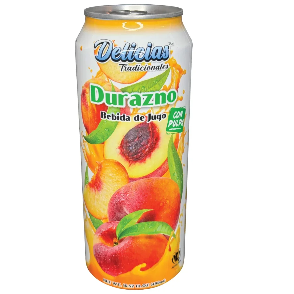 JUGO DE DURAZNO EN LATA OYE 490ML