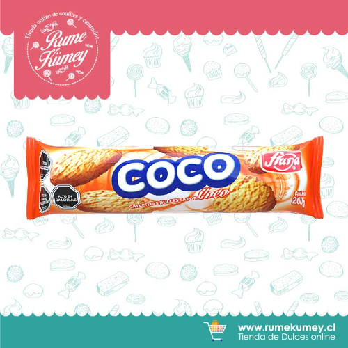 GALLETA COCO FRUNA 200GR