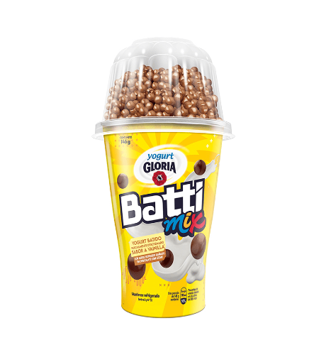 YOGURT BATTI MIX VAINILLA CON CHOCOLATE 146GR