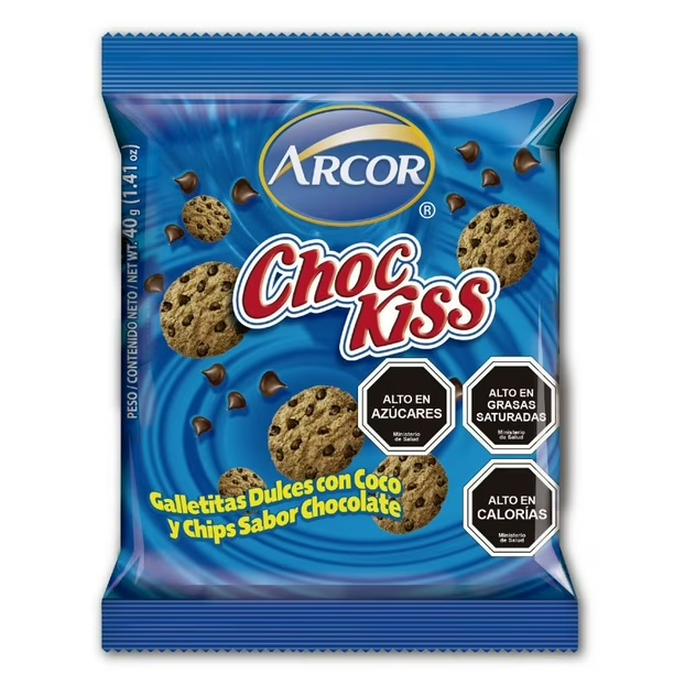 GALLETAS MINI CHOC KISS 35GR ARCOR