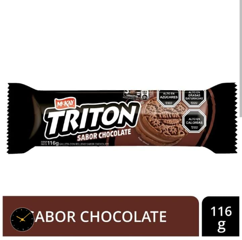 GALLETA TRITON CHOCOLATE 116GR