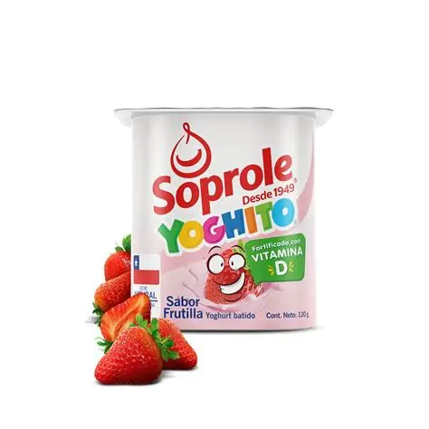 YOGUITO YOGURT FRUTILLA 120GR