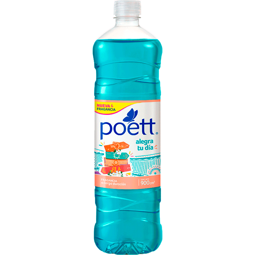 POETT LIMPIAPISOS AROMA ALEGRA TU DIA 900ML