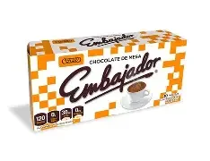 CHOCOLATE EMBAJADOR 10 TABLETAS
