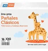 PAÑALES CLASICOS XXG SMART PRICE