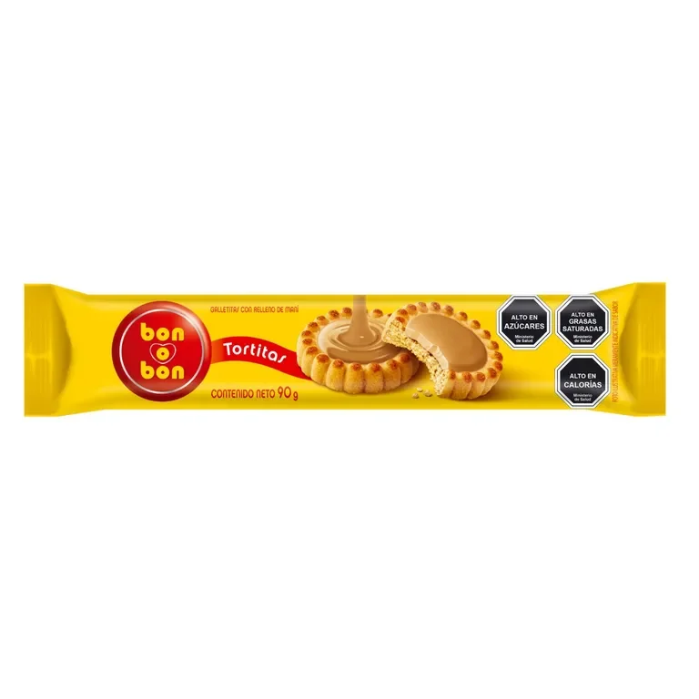 GALLETITAS  BON O BON RELLENO DE MANI