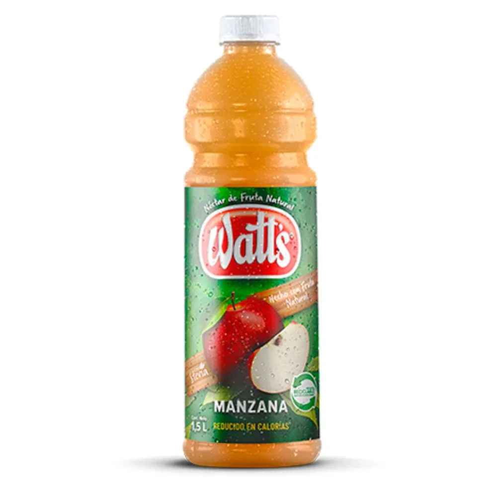 JUGO WATTS 1.5 LT MANZANA