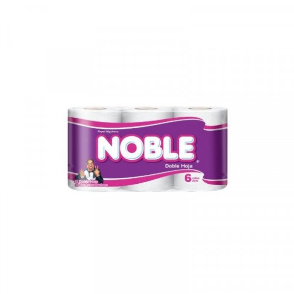 NOBLE DOBLE HOJA 6 ROLLOS  23MTS