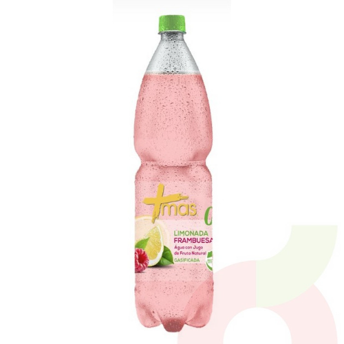 AGUA MAS LIMONADA FRAMBUESA 1.6LT