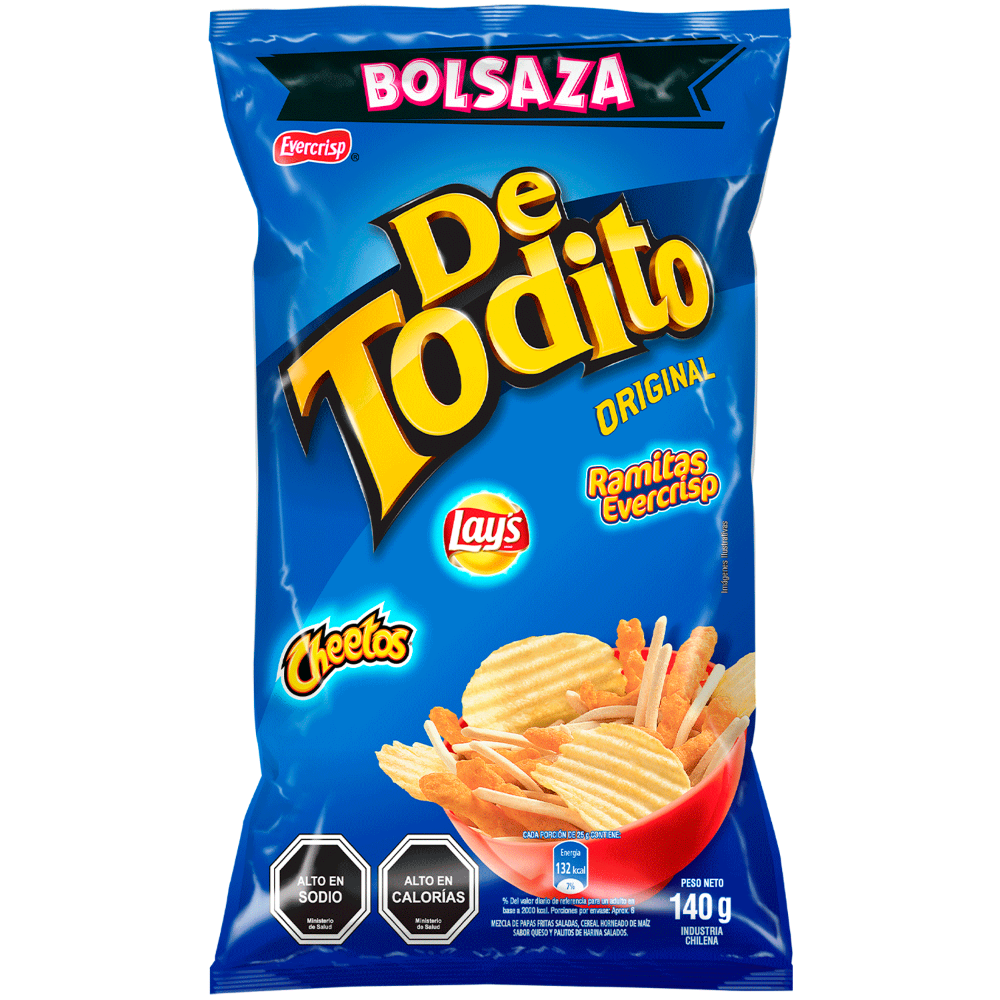 DE TODITOS SABOR QUESO 120GR
