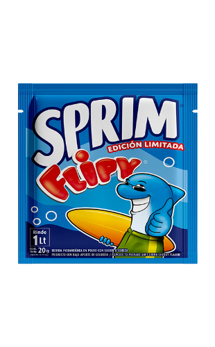 JUGO SPRIM EN POLVO FLIPY 20GR 4X1200