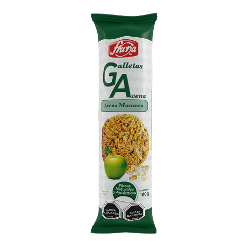 FRUNA GALLETAS - MANZANA 180GR