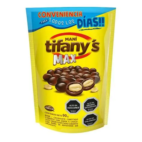 CHOCOLATE TIFFANY DOYPACK 90GR