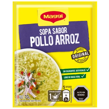 SOPA MAGGI SABOR CONSOME POLLO 50GR