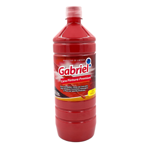 CERA PINTURA ROJA PARA PISO SUPER MIL 1.8LT