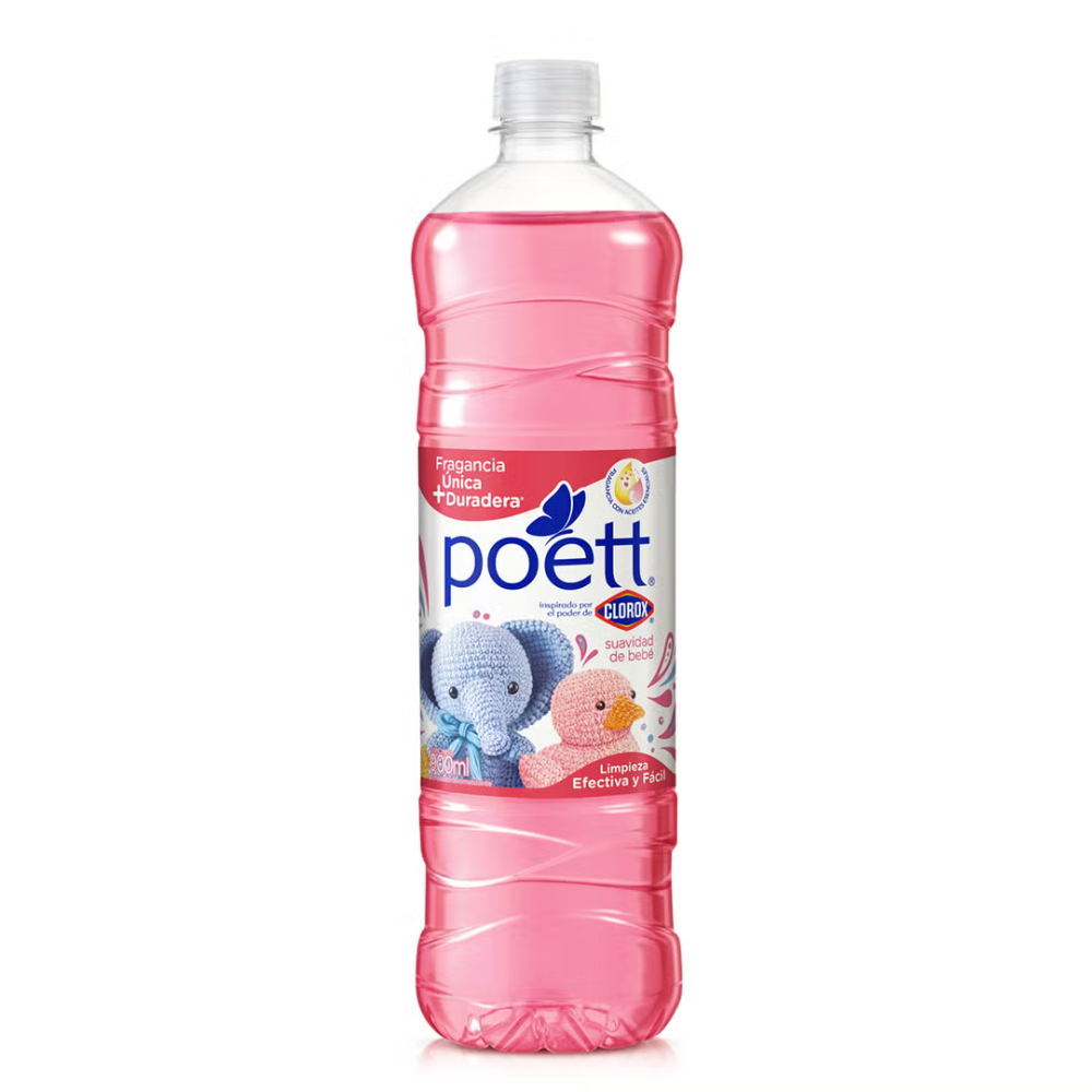 POETT LIMPIAPISOS AROMA SUAVIDAD DE BEBE 900ML