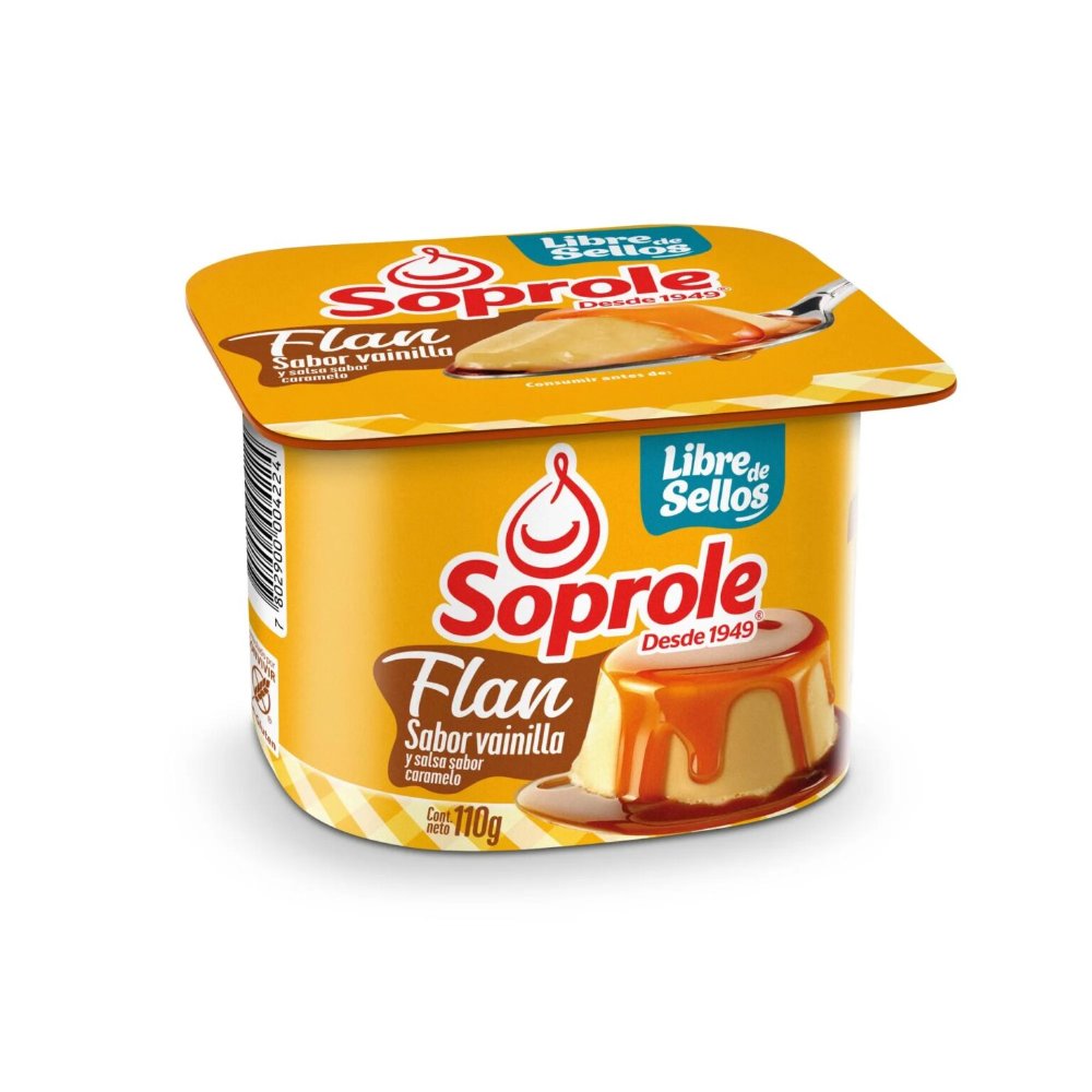FLAN SOPROLE VAINILLA 110GR