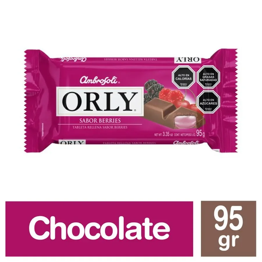 CHOCOLATE ORLY BERRIES 95GR