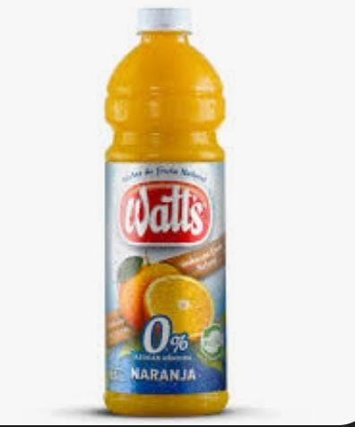 JUGO WATTS 1.5 LT NARANJA