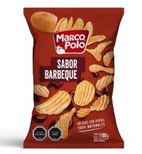 PAPAS FRITAS MARCO POLO BARBECUE 140GR