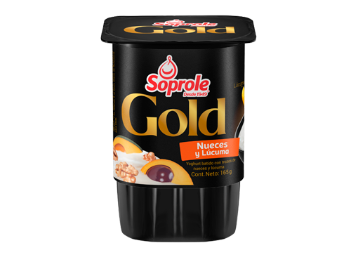 YOGHURT GOLD SOPROLE LUCUMA Y NUECES 165GR