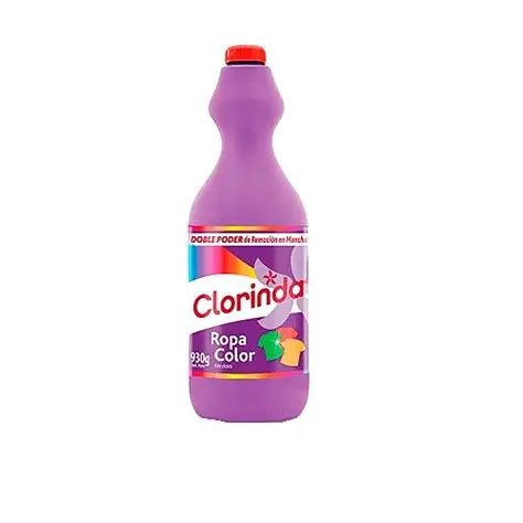 CLORO ROPA COLOR Y BLANCA CLORINDA 930ML