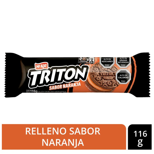 GALLETA TRITON NARANJA 116GRS